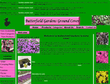 Tablet Screenshot of butterfieldgardens.com